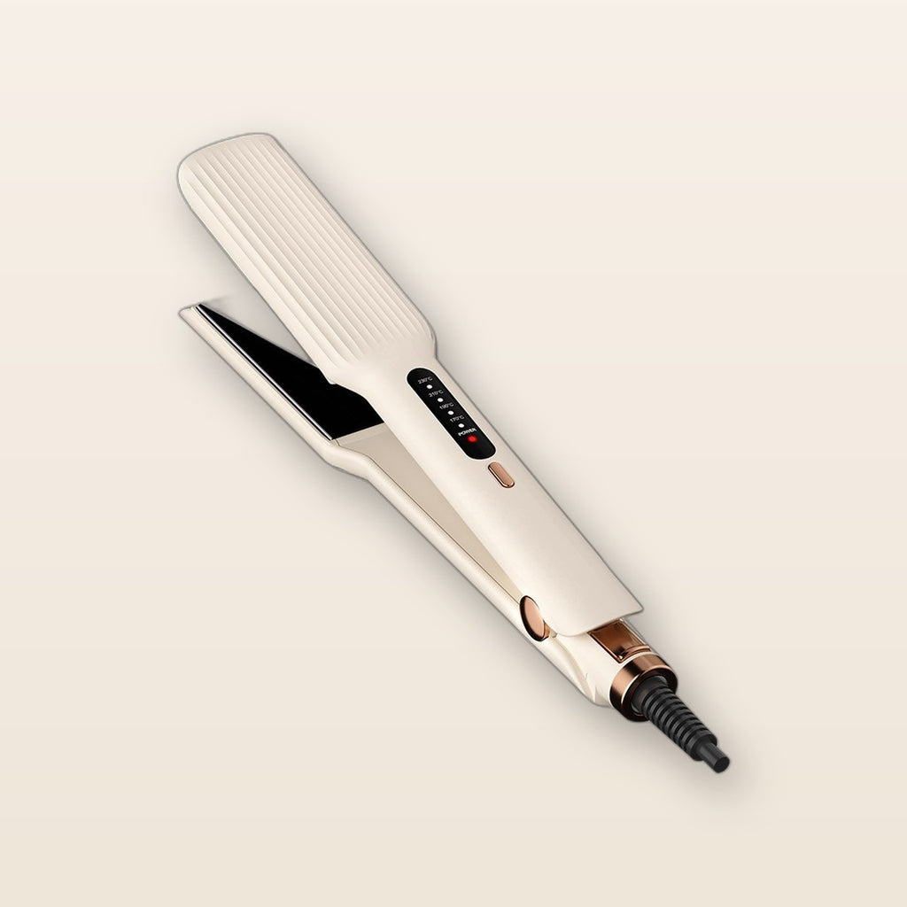 2-in-1 ceramic flat iron and curler by Glow Ritual