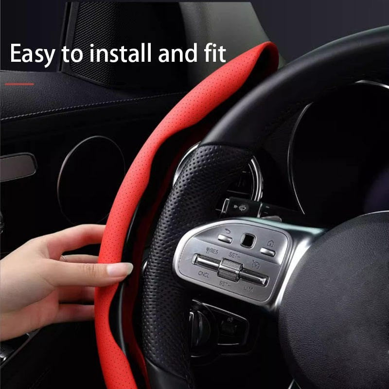 Steering wheel cover by Glow Ritual