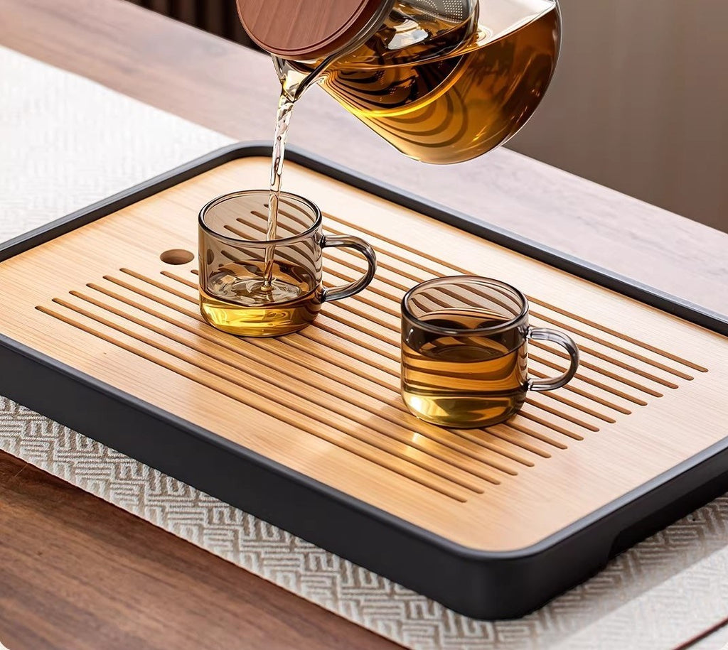 Glass press teapot by Glow Ritual