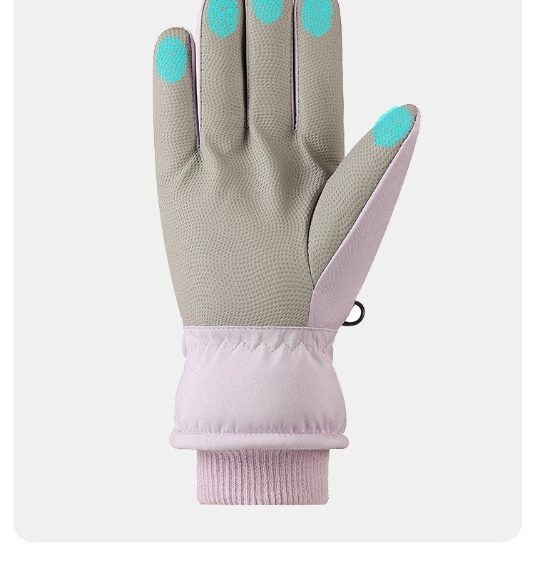 Waterproof ski gloves by Glow Ritual