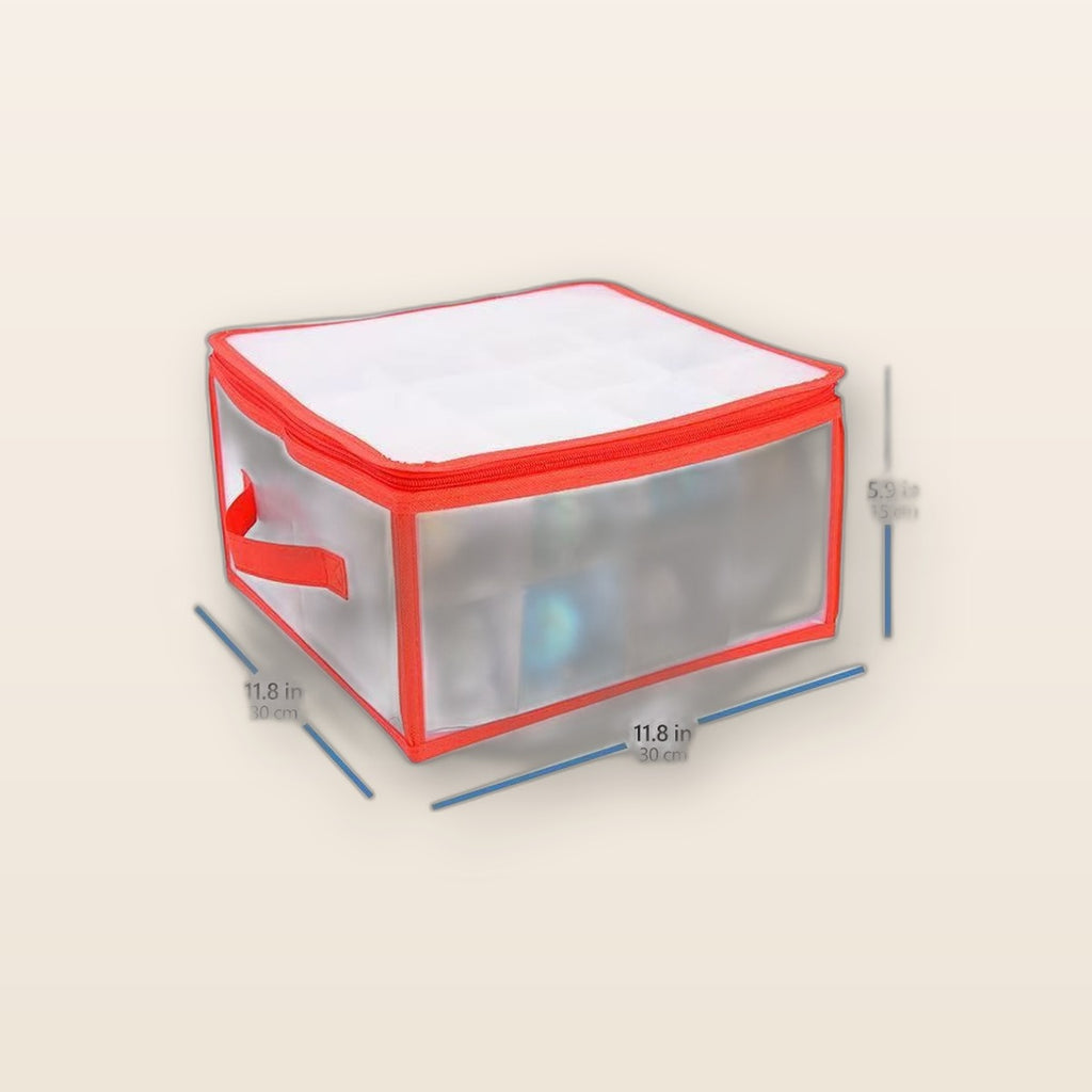 Christmas ornament storage box by Glow Ritual