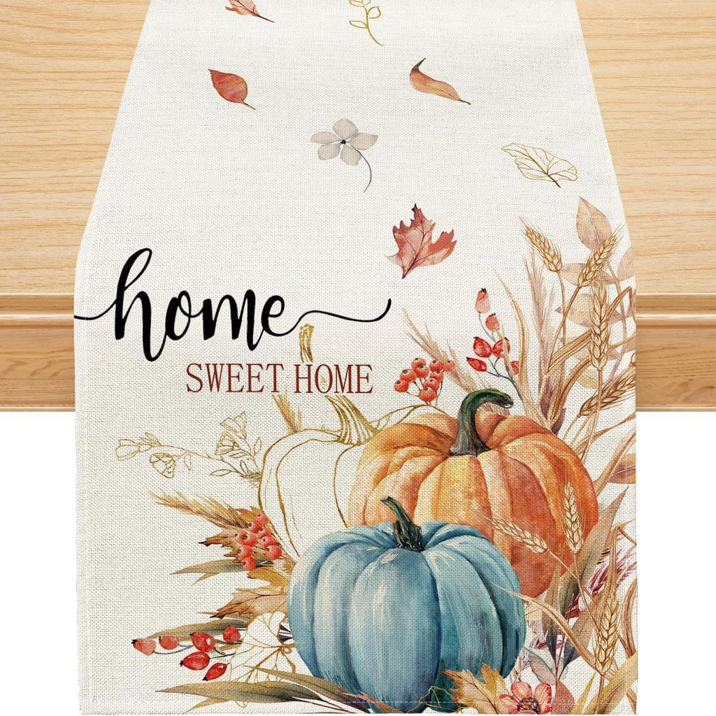 Fall table runner by Glow Ritual