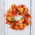 Fall maple wreath by Glow Ritual
