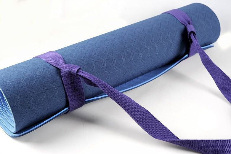 Adjustable yoga mat carrying strap by Glow Ritual