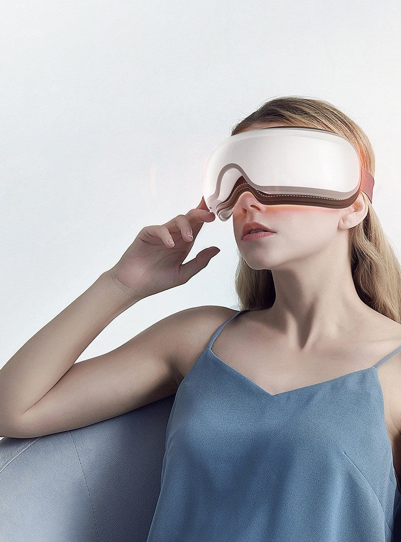 Heated Bluetooth eye massager by Glow Ritual
