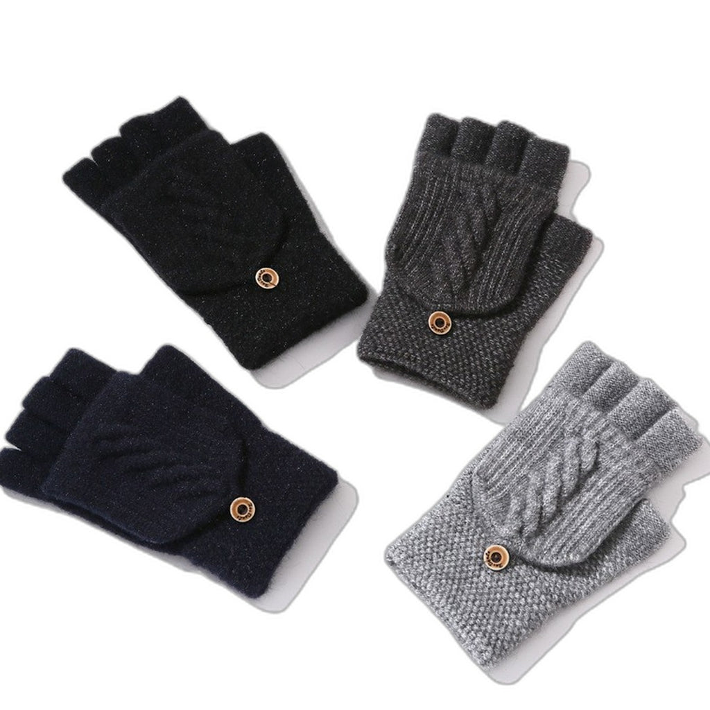 Convertible fingerless mittens by Glow Ritual