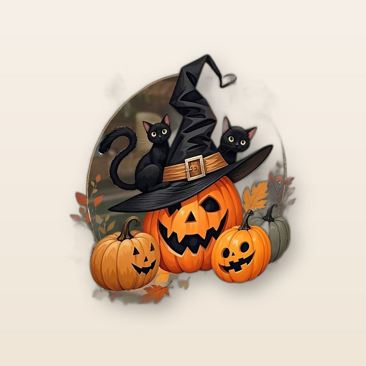 Halloween window clings by Glow Ritual