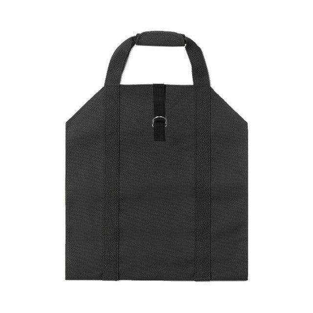 Canvas firewood carrier by Glow Ritual