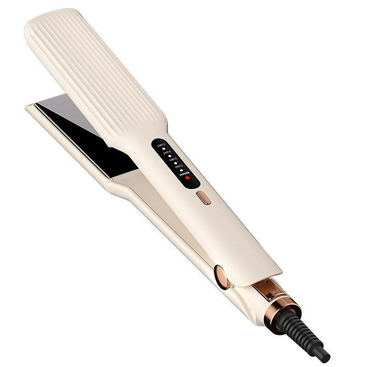 2-in-1 ceramic flat iron and curler by Glow Ritual