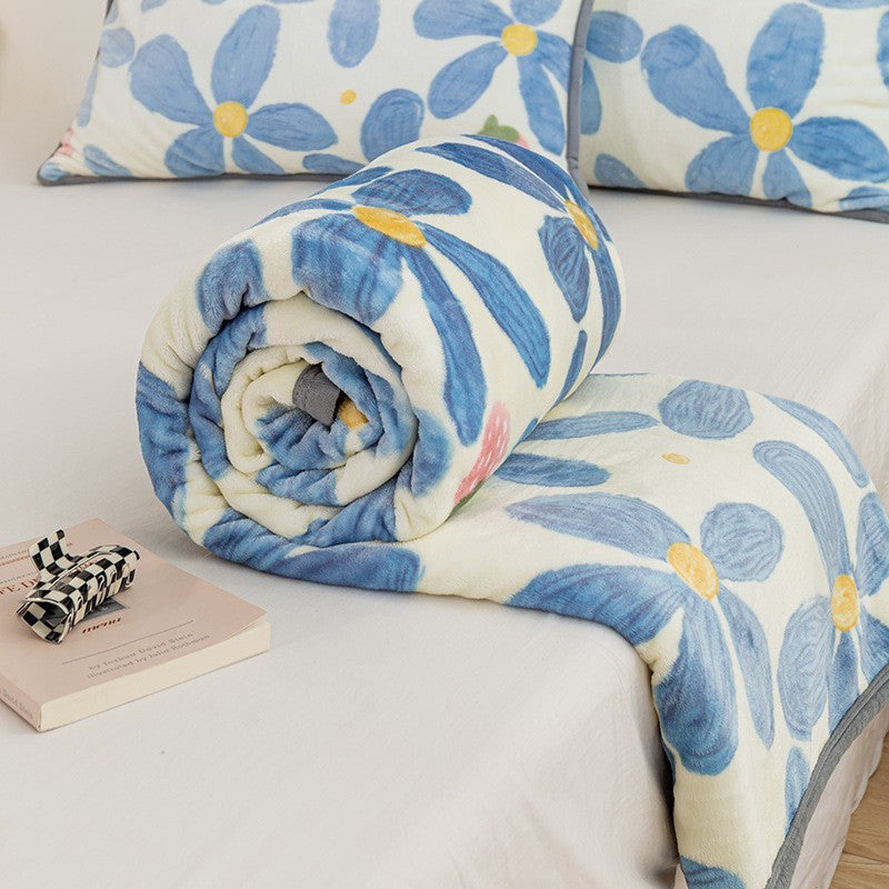 Fleece throw blanket by Glow Ritual