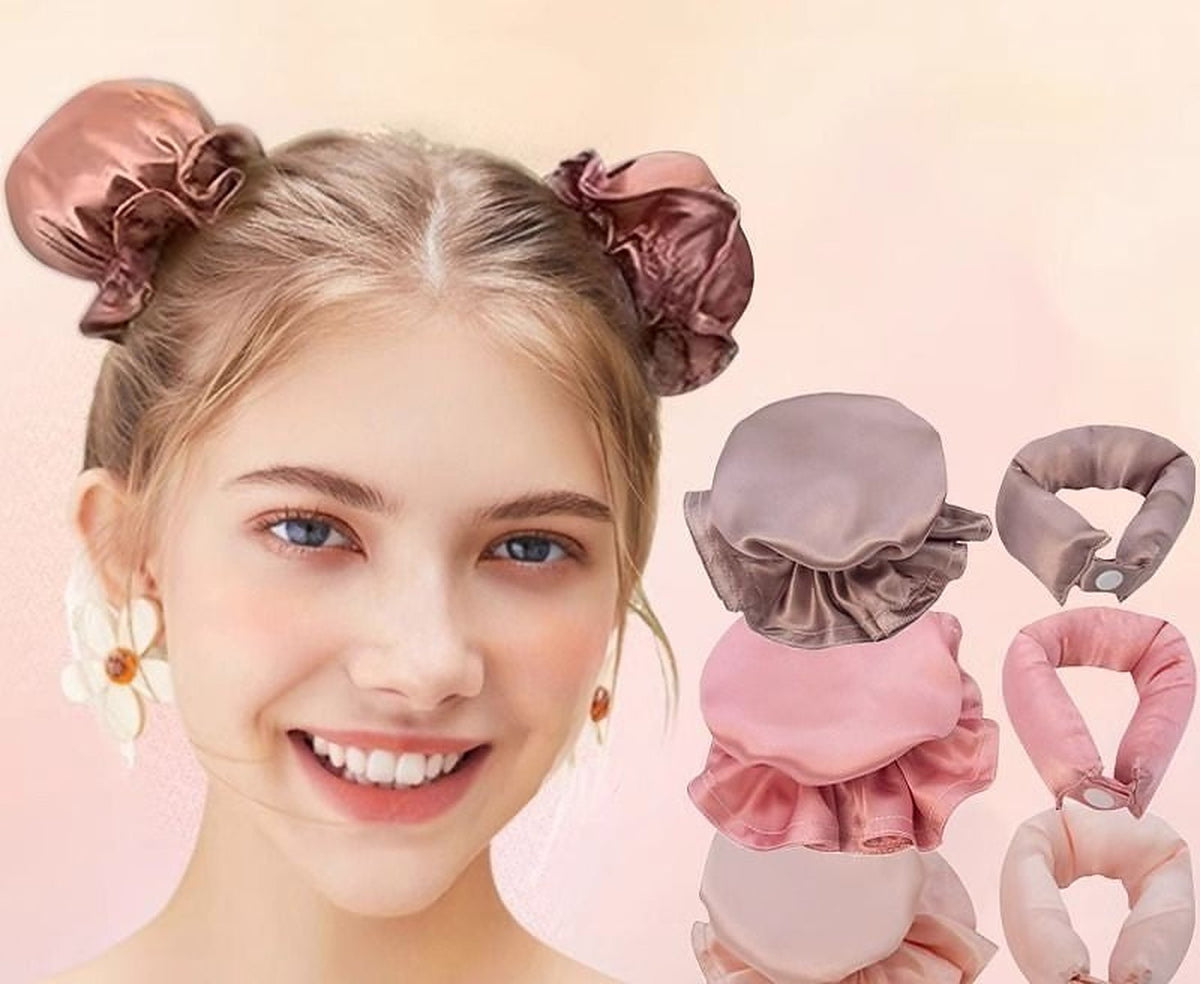 Heatless foam curling rods by Glow Ritual