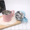 Stainless steel flour sifter by Glow Ritual