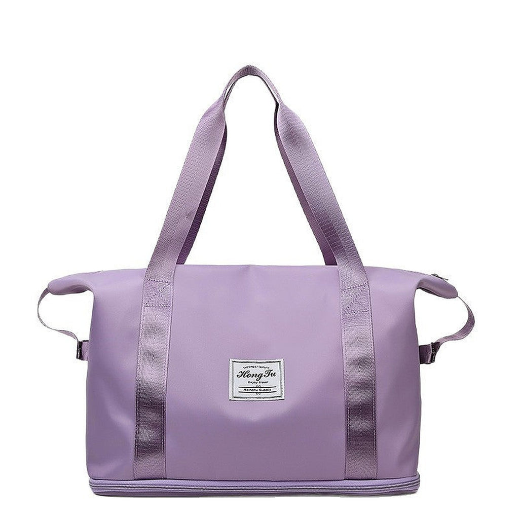 Foldable duffel bag by Glow Ritual