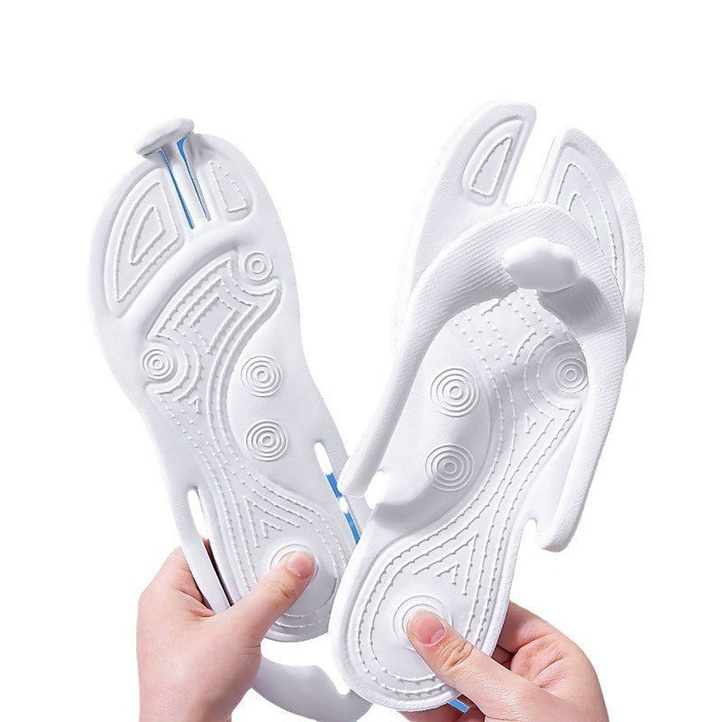 Folding travel slippers by Glow Ritual