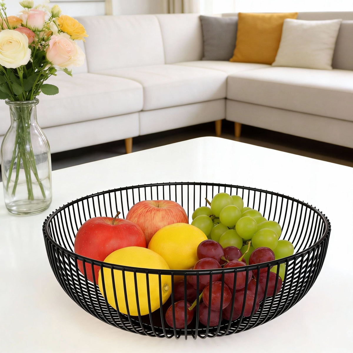 Wire fruit basket by Glow Ritual