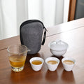 Travel gaiwan tea set by Glow Ritual