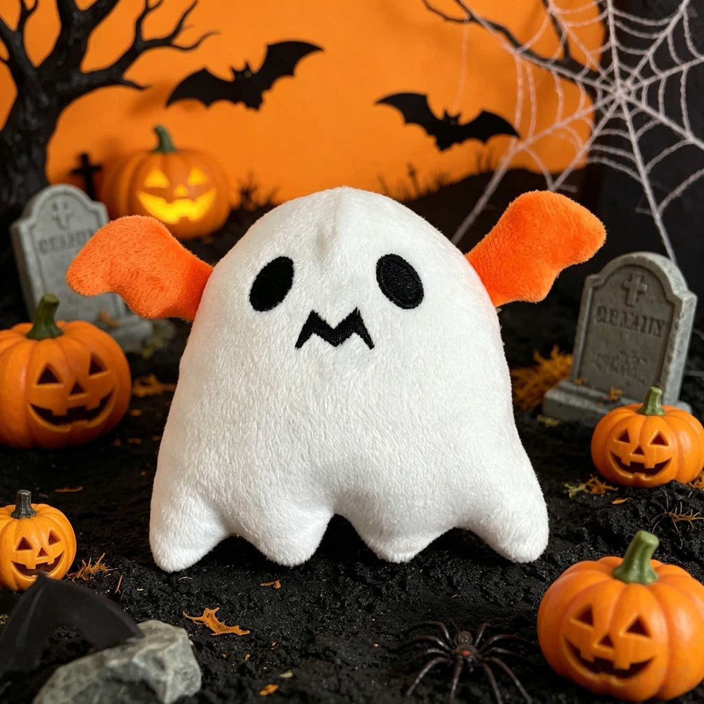 Ghost plush pillow by Glow Ritual