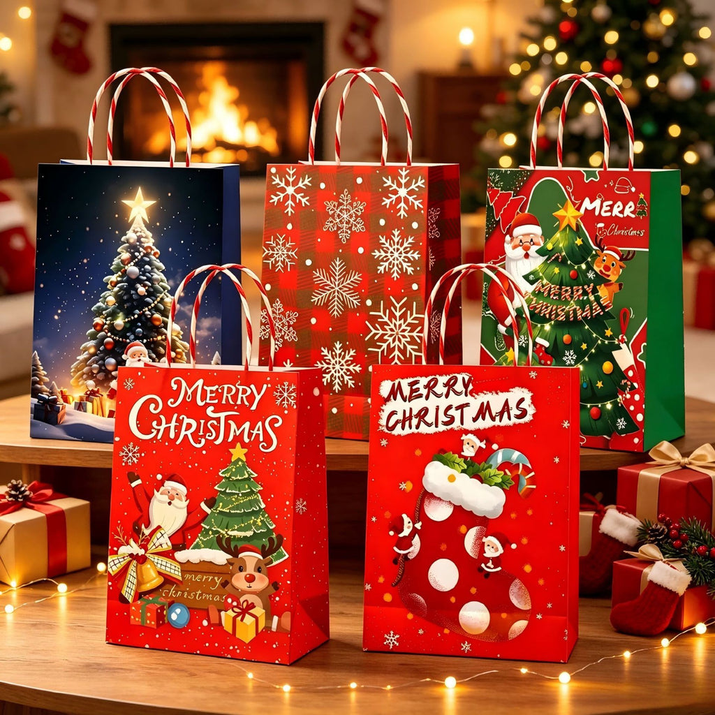 Christmas gift bags by Glow Ritual