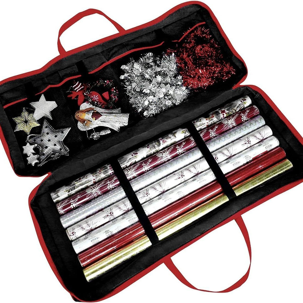 Gift wrap organizer by Glow Ritual
