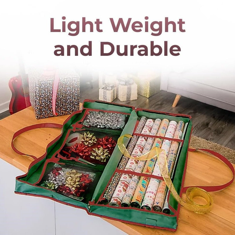 Gift wrap organizer by Glow Ritual