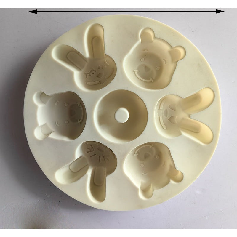 Christmas Silicone Baking Mold – Gingerbread Man, House & Tree Cake Mold