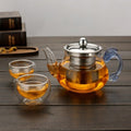 Glass teapot set by Glow Ritual