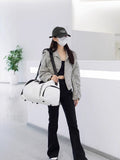 Wet-dry gym duffel bag by Glow Ritual