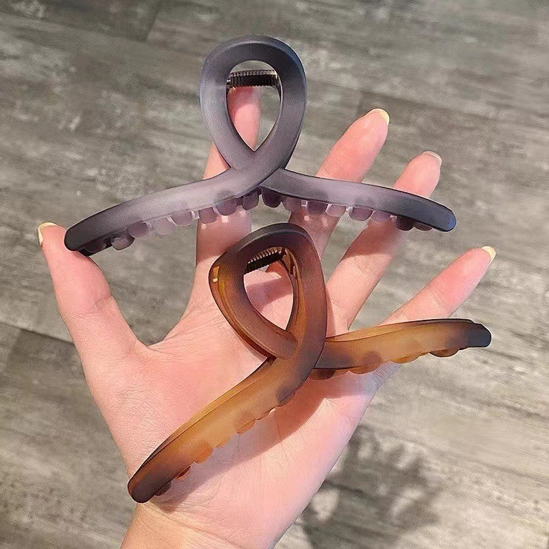 Large matte hair claw clip by Glow Ritual