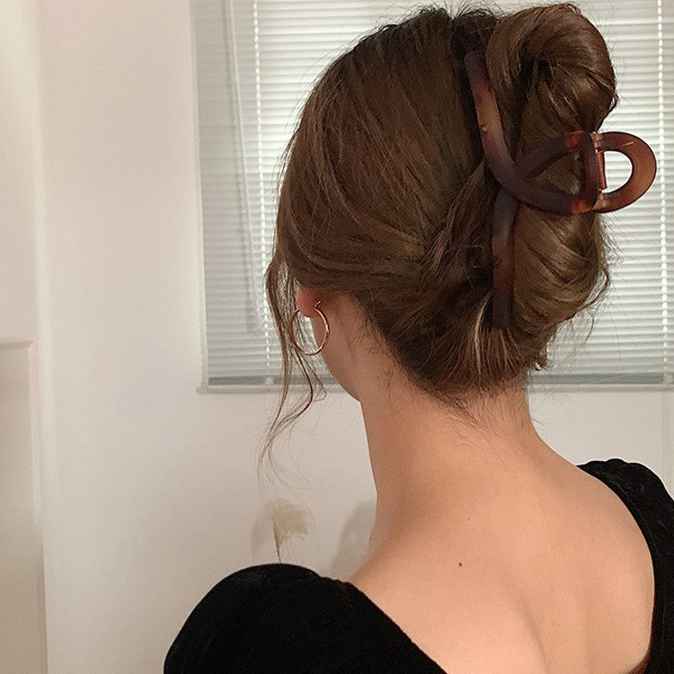 Large matte hair claw clip by Glow Ritual