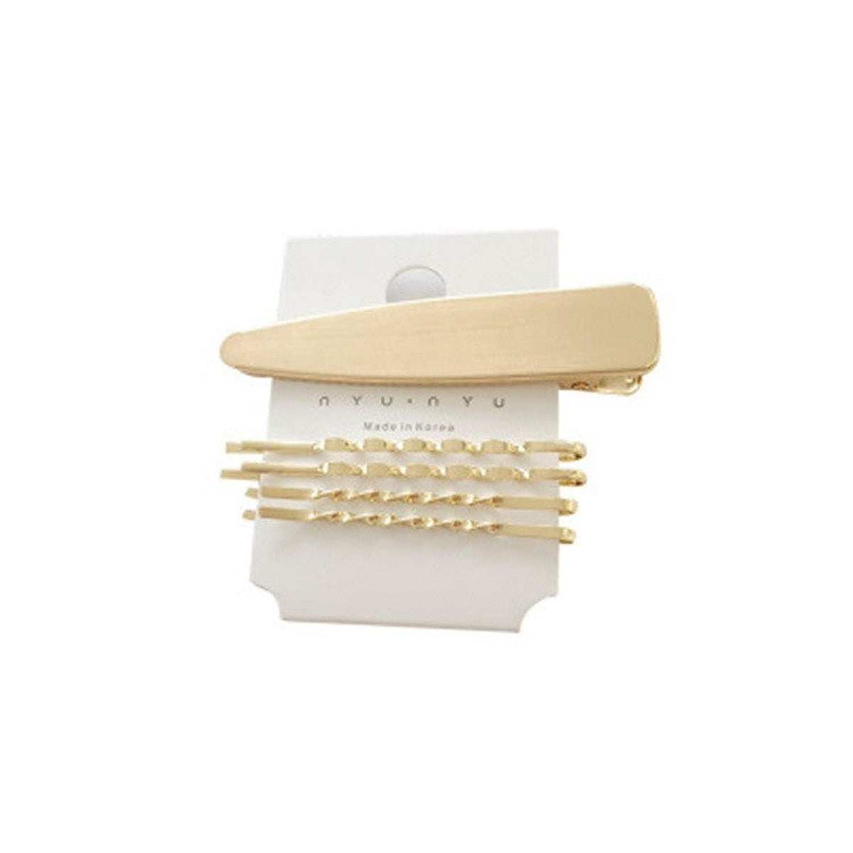 Pearl snap hair clips set by Glow Ritual