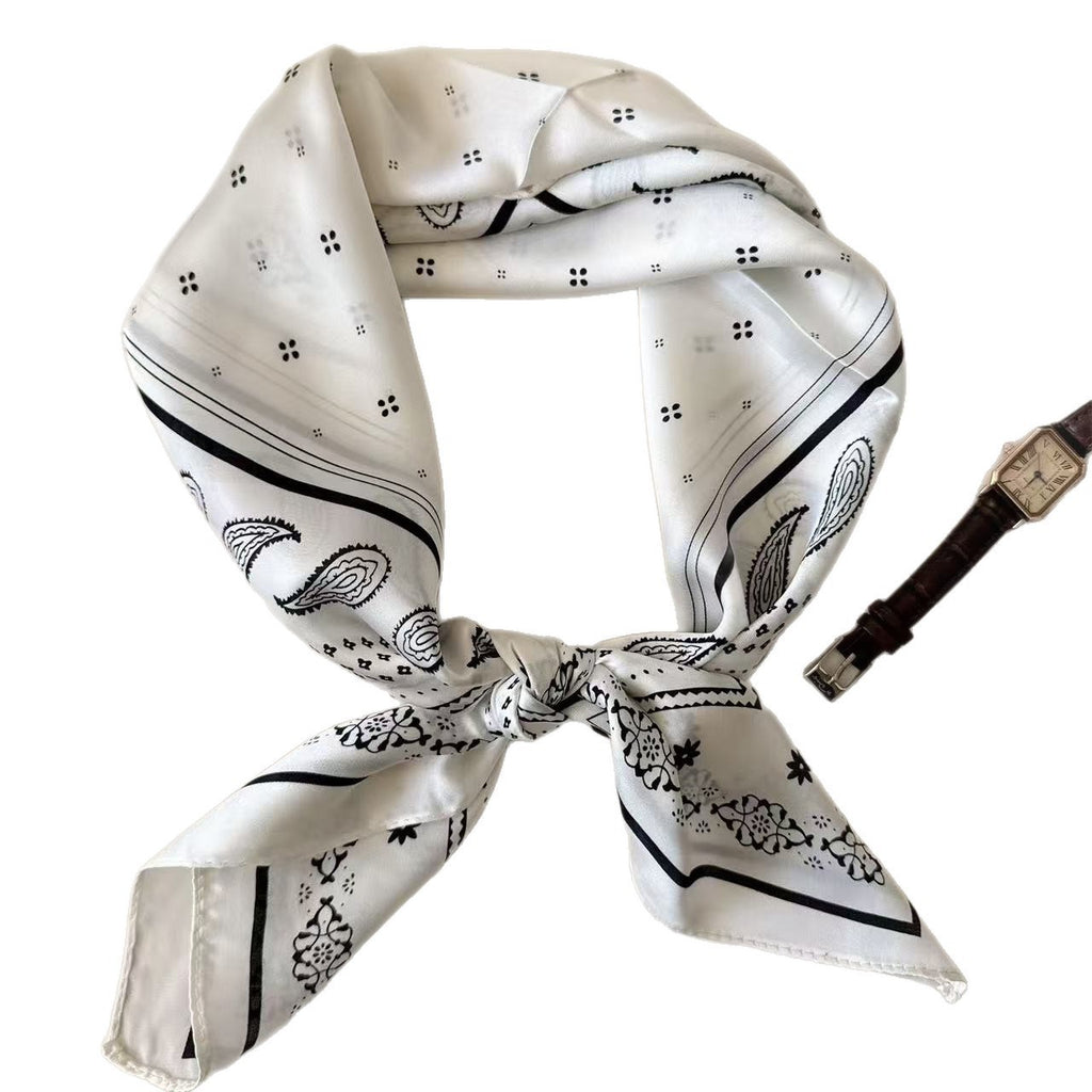 Silk-feel hair scarf by Glow Ritual