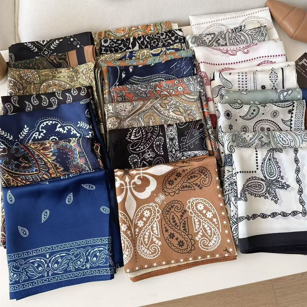 Silk-feel hair scarf by Glow Ritual