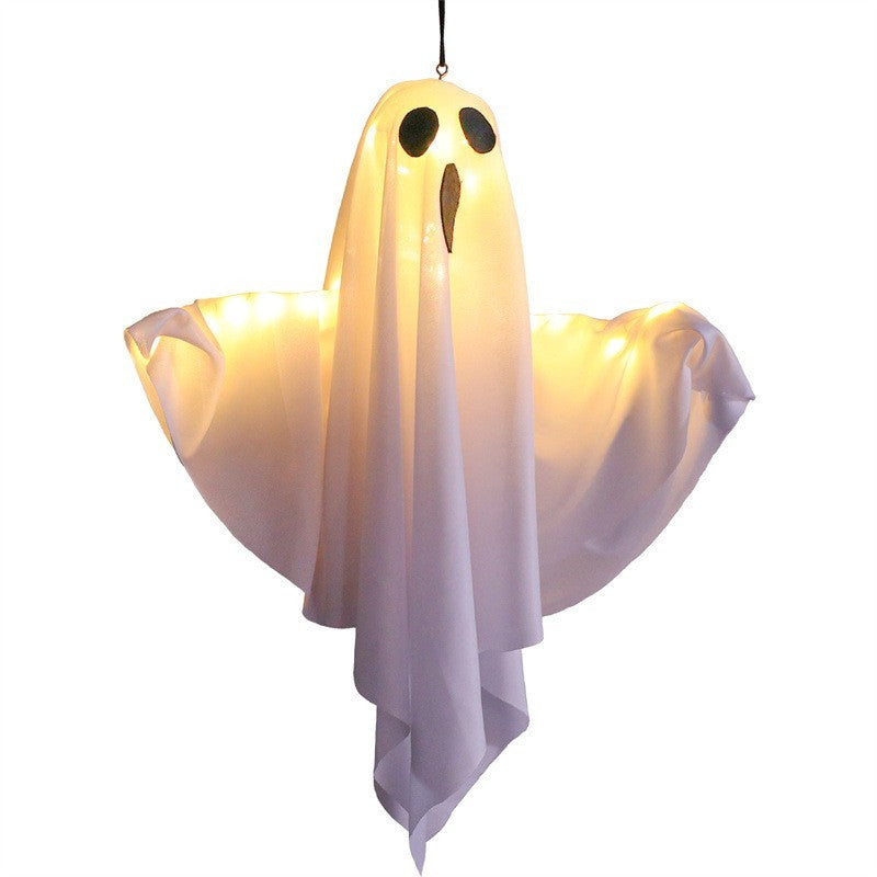 Hanging ghost light by Glow Ritual