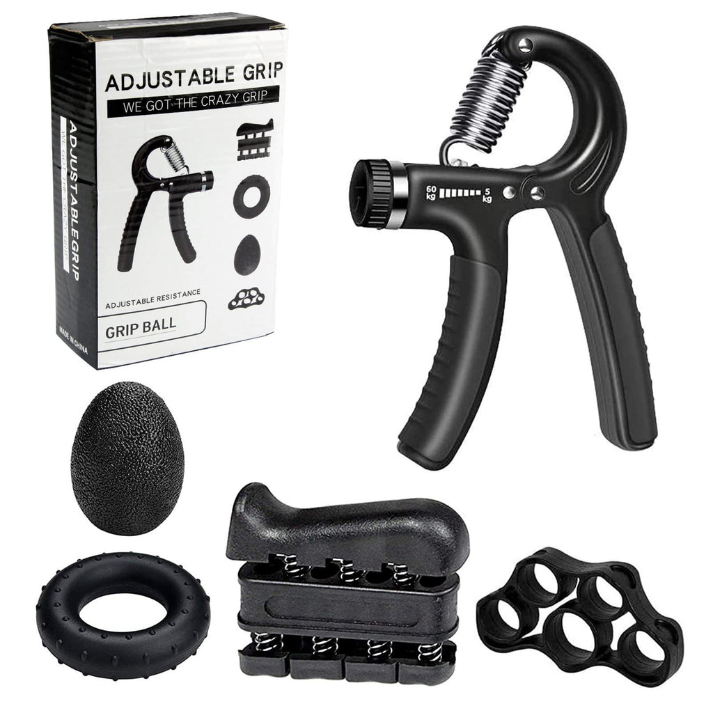 Hand grip strengthener set by Glow Ritual