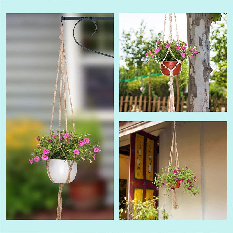 Macrame plant hangers by Glow Ritual