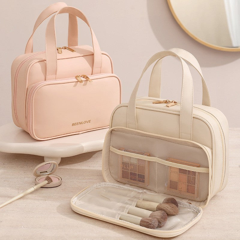 Hanging travel toiletry bag by Glow Ritual
