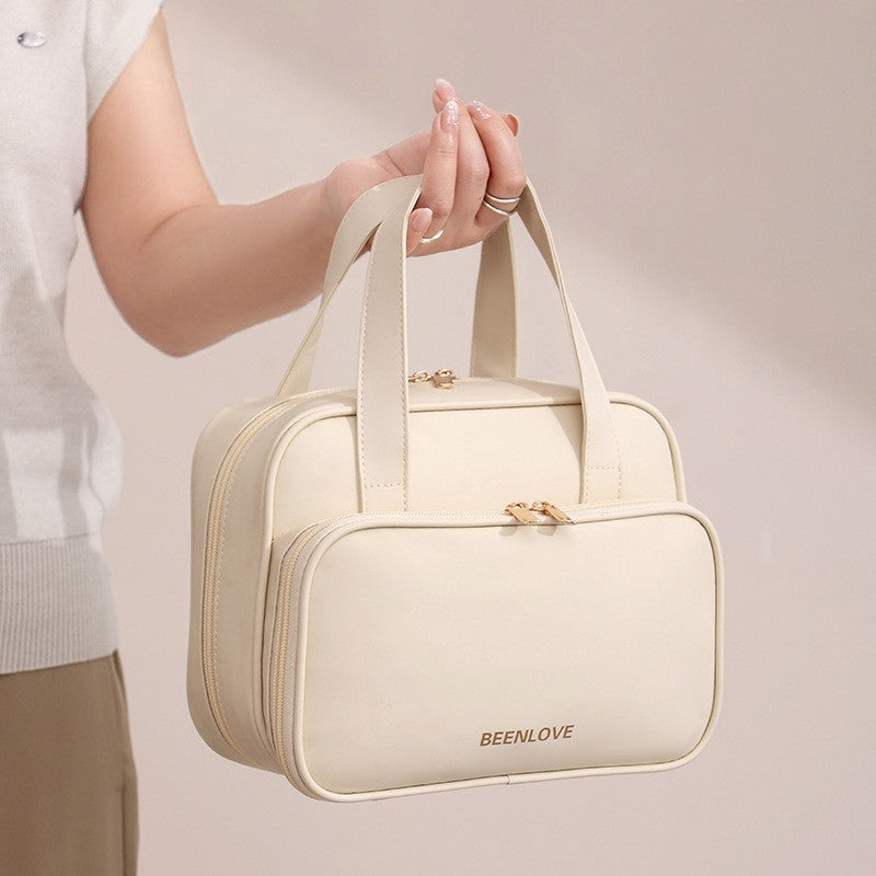 Hanging travel toiletry bag by Glow Ritual