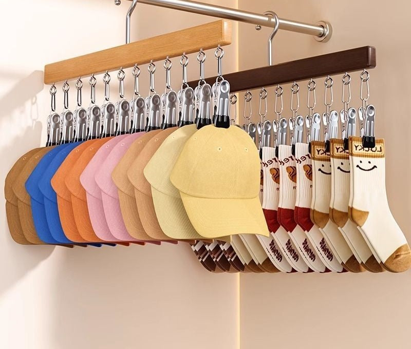 Hat organizer hanger by Glow Ritual