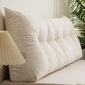 Corduroy headboard cushion by Glow Ritual