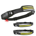 Rechargeable motion sensor headlamp by Glow Ritual