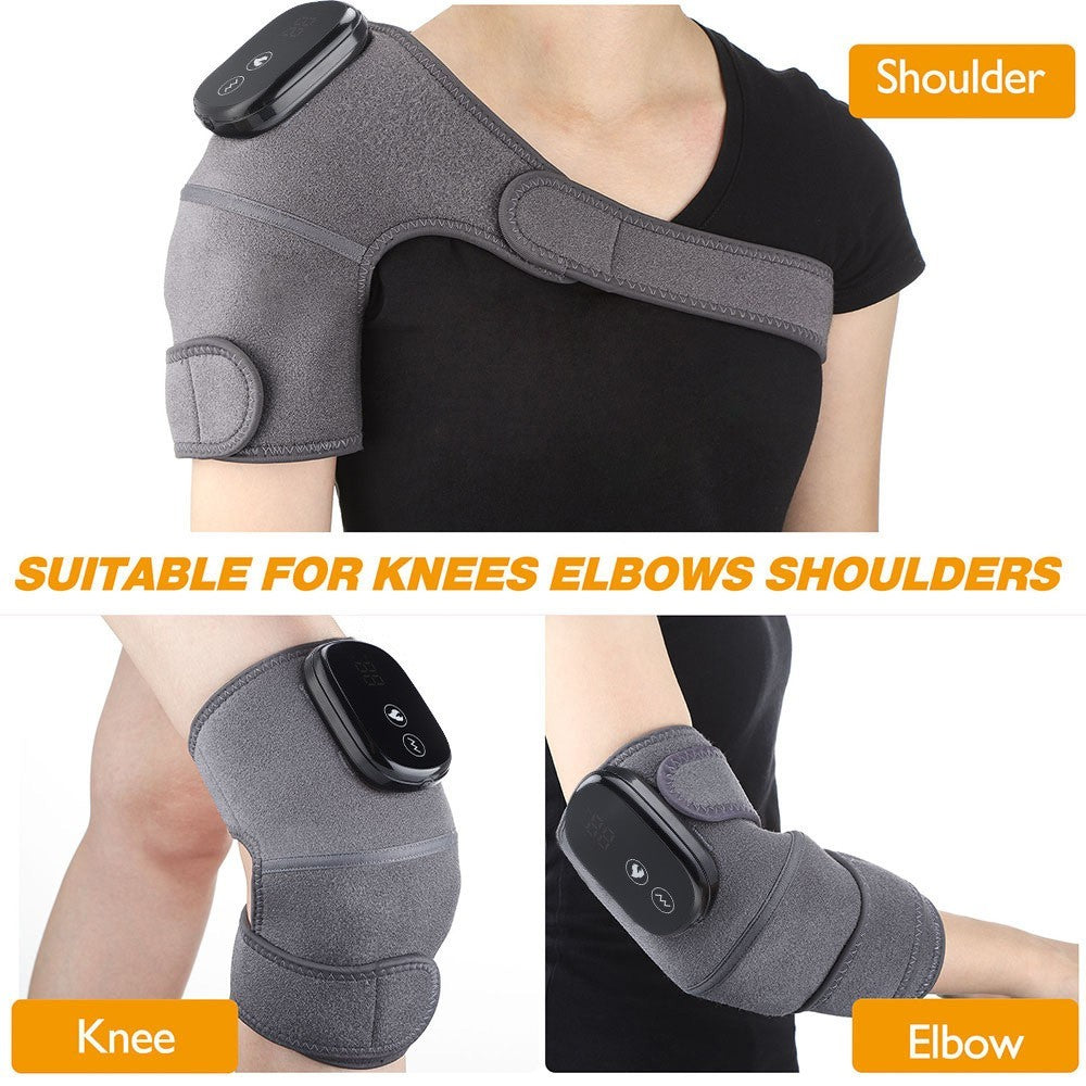 Heated vibrating knee massager by Glow Ritual