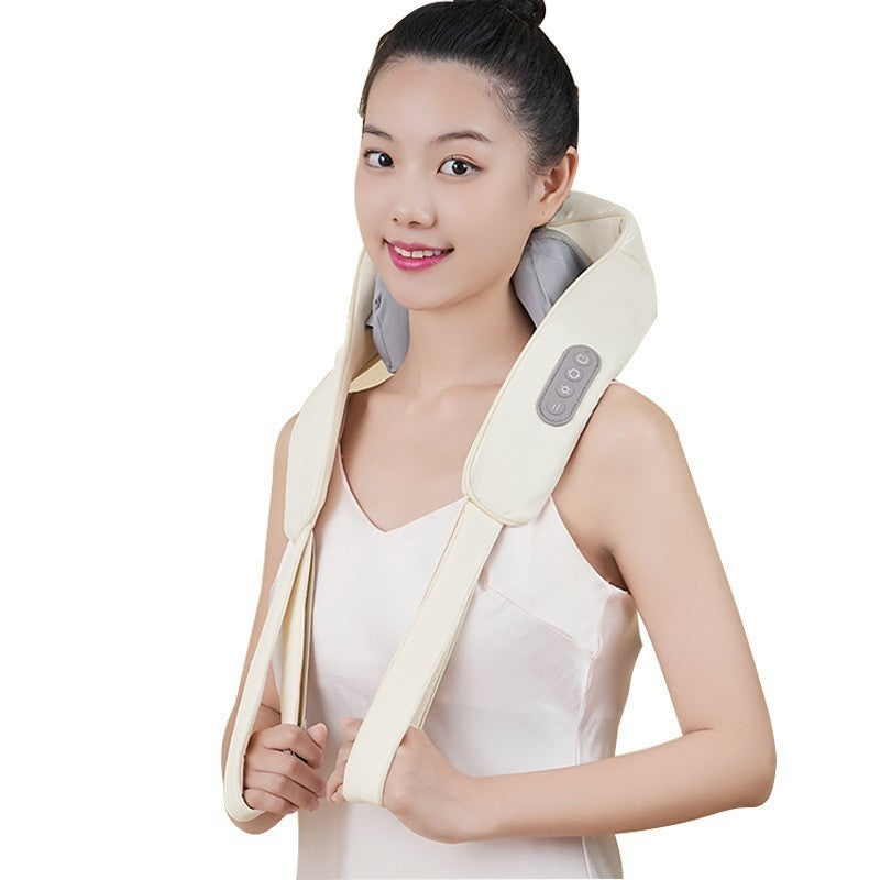 Cordless heated neck and shoulder massager by Glow Ritual