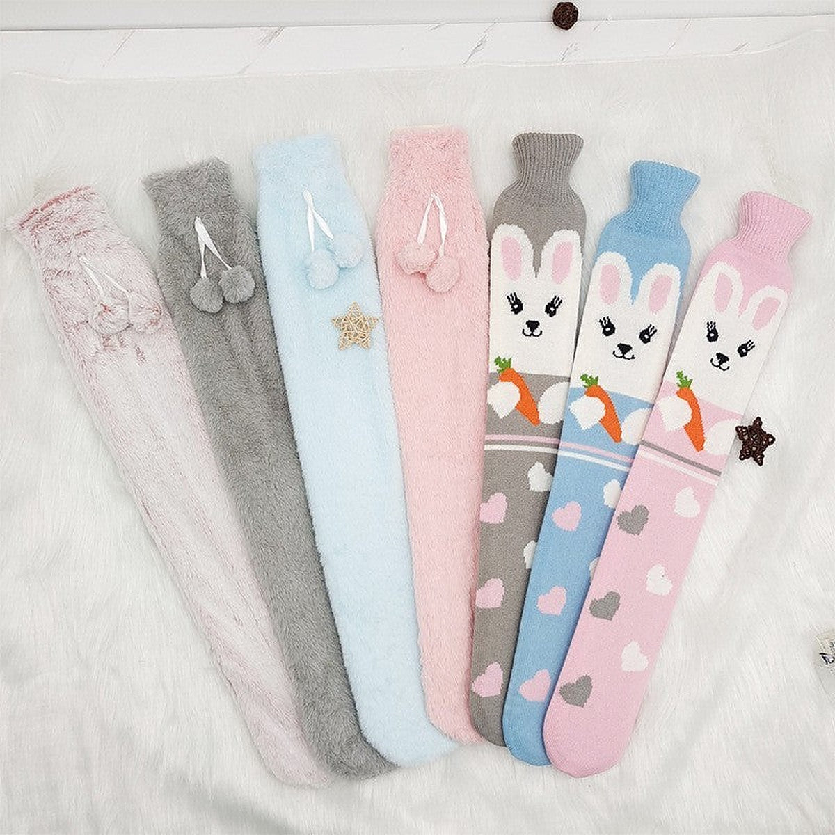 Long hot water bottle by Glow Ritual