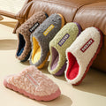 Plush house slippers by Glow Ritual