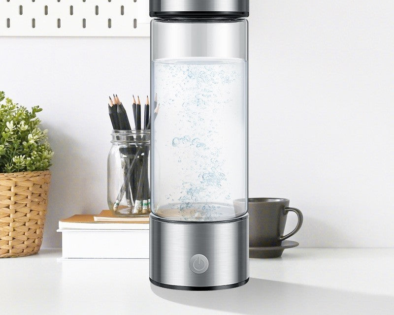Hydrogen water bottle by Glow Ritual