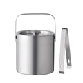Stainless ice bucket by Glow Ritual