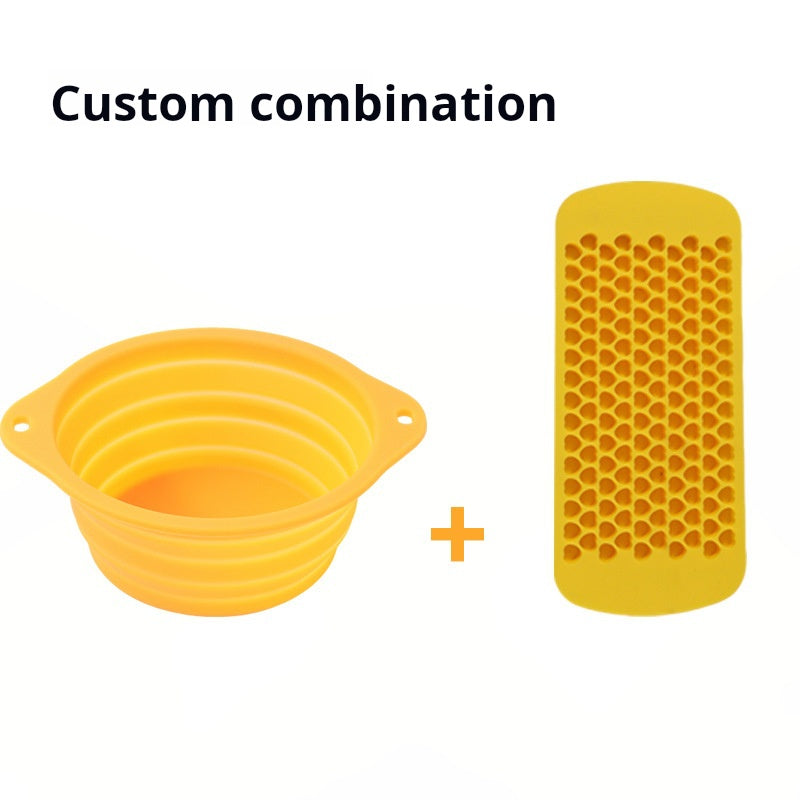 Collapsible Facial Ice Bowl & Ice Mold Collection