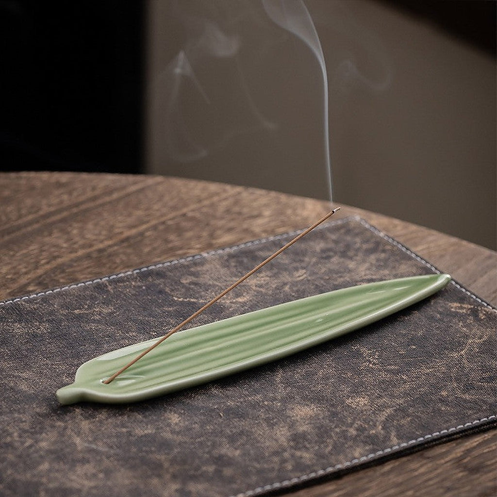 Ceramic incense holder by Glow Ritual
