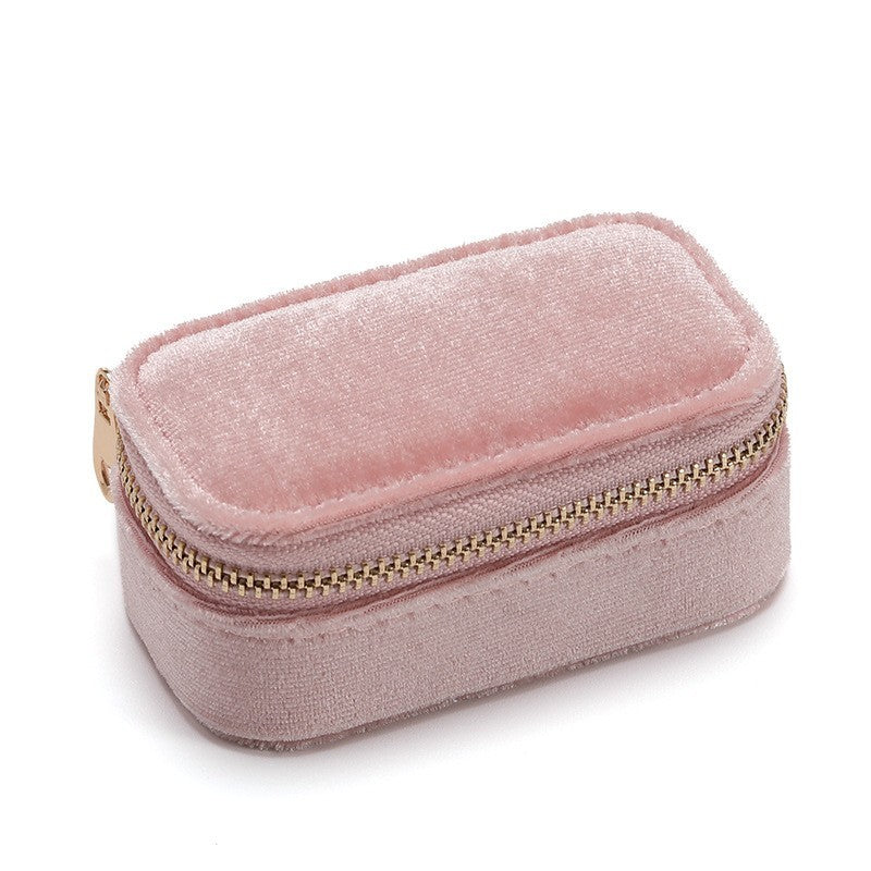 Mini velvet travel jewelry box by Glow Ritual