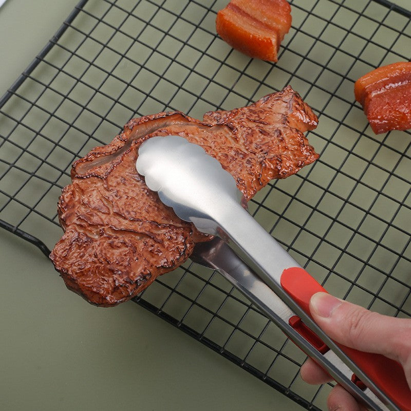 Stainless steel kitchen tongs by Glow Ritual